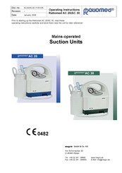 Megro Ratiomed AC 30 Operating Instructions Manual