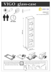 DSV DI VIGO glass-case Assembly Instructions Manual