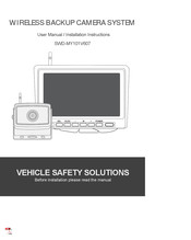 Sunveytech SWD-MY101V607 User's Manual & Installation Instructions