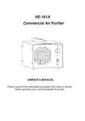 Ozonalietas HE-161A Owner's Manual