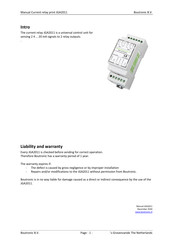 Boutronic JGA2011 Manual