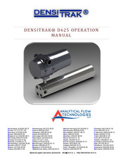 ANALYTICAL FLOW TECHNOLOGIES DENSITRAK D625 Operation Manual