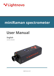 Lightnovo miniRaman User Manual
