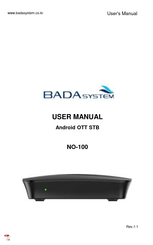 BADA SYSTEM NO-100 User Manual
