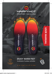Happyhot Heated insoles User Manual