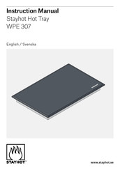 STAYHOT WPE 307 Instruction Manual