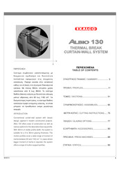 EXALCO ALBIO 130 Instruction Manual