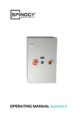 SPINOGY Xcontrol-E Operating Manual