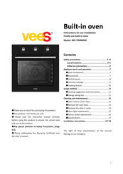 Vees MO-70MM06F Manual