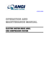 ANGI ENERGY SYSTEMS CNG Operation And Maintenance Manual