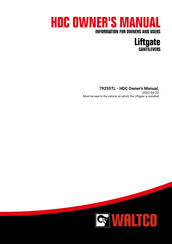 WALTCO 79255TL Owner's Manual