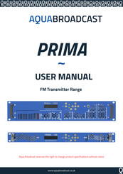 AQUABROADCAST PRIMA User Manual