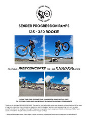SENDER RAMPS 125 ROOKIE Manual