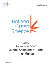 Holland Green Science Antidrastiras CG05 User Manual