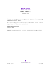 biomotum SPARK User Manual