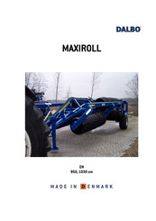 DALBO MAXIROLL 1030 Manual