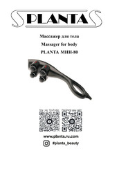 PLANTA MHH-80 Manual