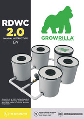 GROWRILLA RDWC 2.0 Manual Instruction