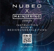 MAINSPRING NUBEO X Instruction Manual