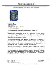 SOLUTIONS CUBED MEMKey Quick Start Manual