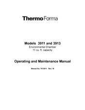 Thermo Forma 3913 Operating And Maintenance Manual
