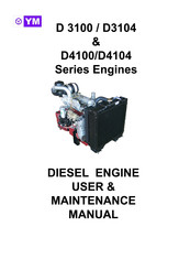 YM D4104 Series User & Maintenance Manual
