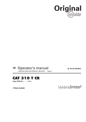 Original inside CAT 310 T CR Operator's Manual