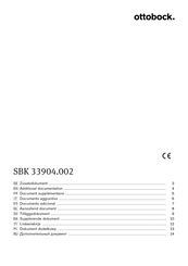 Otto Bock SBK 33904.002 Manual