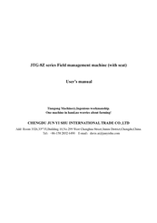 JUN YI SHU 3TG-8Z Series User Manual