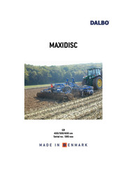 Dalbo MAXIDISC Manual