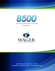 WAGER 8500 Manual