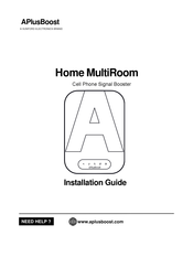 SUNFORD ELECTRONICS APlusBoost Home MultiRoom Installation Manual