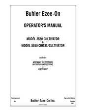 Buhler Ezee-On 5550 Operator's Manual