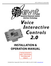 aevit VIC 2.0 Installation & Operation Manual