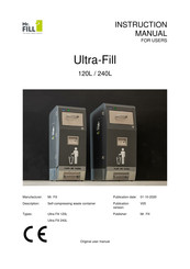 Mr. FILL Ultra Fill 240L Instruction Manual