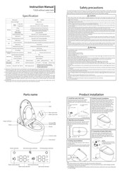 KELISS T162A Series Instruction Manual
