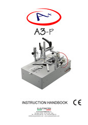 A-PLUS AUTOMATION A3-P Instruction Handbook Manual