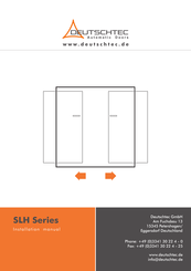 DEUTSCHTEC SLH Series Installation Manual