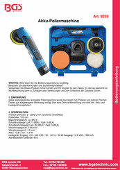 BAS technic 9259 Manual