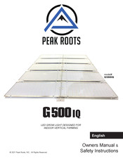 Peak Roots G500IQ Owner's Manual & Safety Instructions