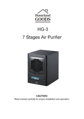 HOMELAND GOODS HG-3 Manual