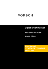 VORSCH ZC-D6 Digital User Manual