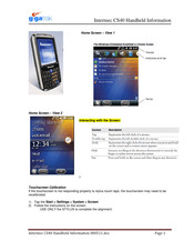 gigatrak Intermec CS40 Manual