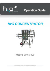 H2O Innovation 300 Operation Manual