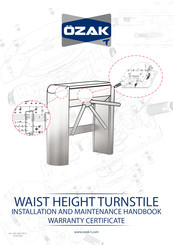 OZAK VP-125 Assembly, Installation And Maintenance Handbook