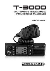 THUNDERPOLE T-3000 Owner's Manual