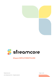 STREAMCORE SG4412 Manual