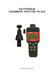 Trifitek TR-550 Manual