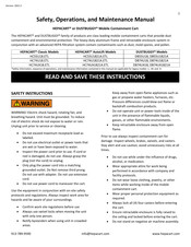 HEPACART Classic HC74UX18.ETL Maintenance Manual