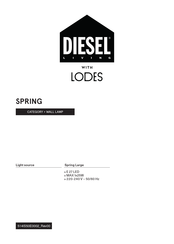 DIESEL LIVING LODES SPRING Large Manual